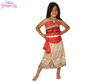 Disney Girls' Classic Moana Costume - Red Multi