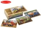 Melissa & Doug Construction Vehicles Puzzle In A Box 7