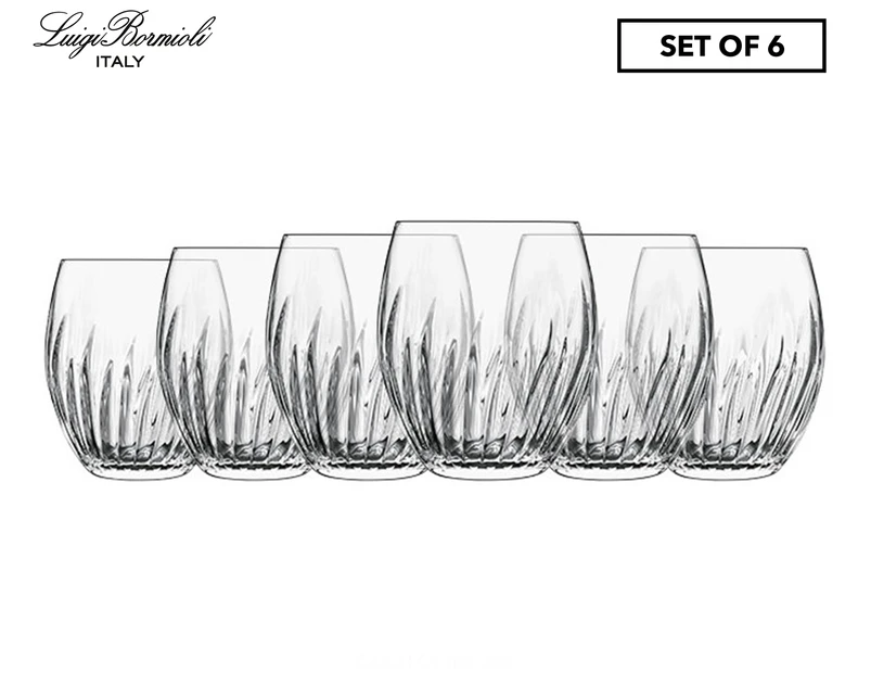 Set of 6 Luigi Bormioli 500mL Mixology Cocktail Ice Glasses