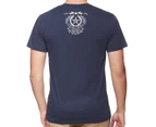 Unit Men's Origin Tee / T-Shirt / Tshirt - Navy