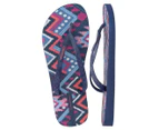Ipanema Women's Trendy Print Thongs - Blue