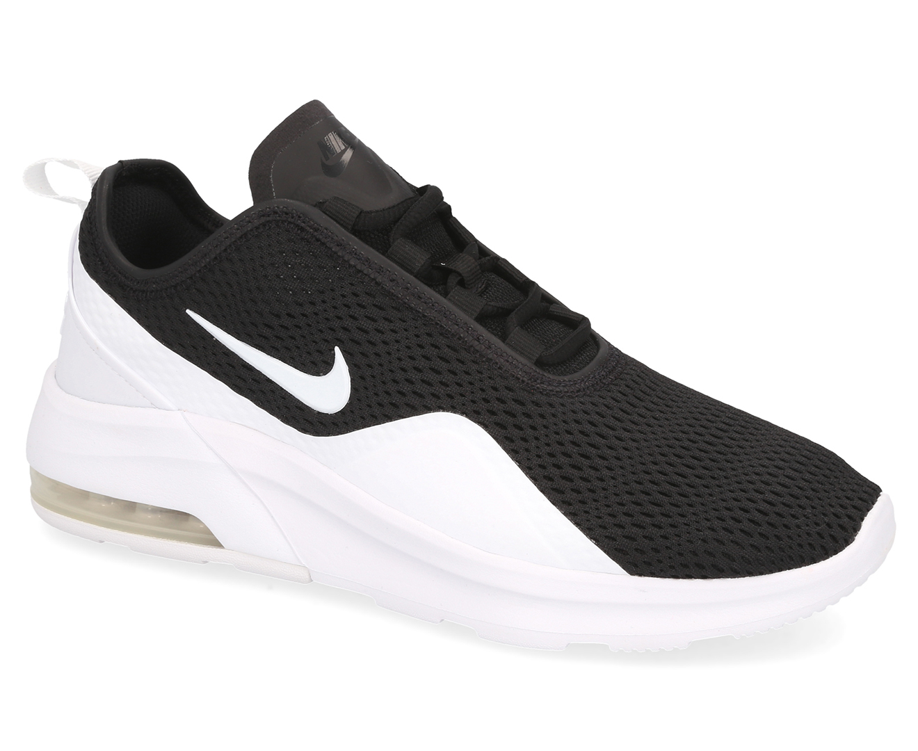 women's air max motion 2 sneaker black and white