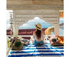 Cabana Beach & Travel Towel | Blue | Dock & Bay