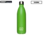 360 Degrees Vacuum Insulated Stainless Steel Soda Bottle 550mL - Green 1