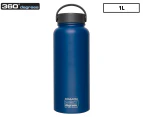360 Degrees Wide Mouth Vacuum Insulated Bottle 1L - Navy