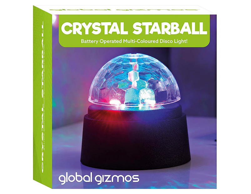 Global Gizmos Crystal Starball Disco Light 