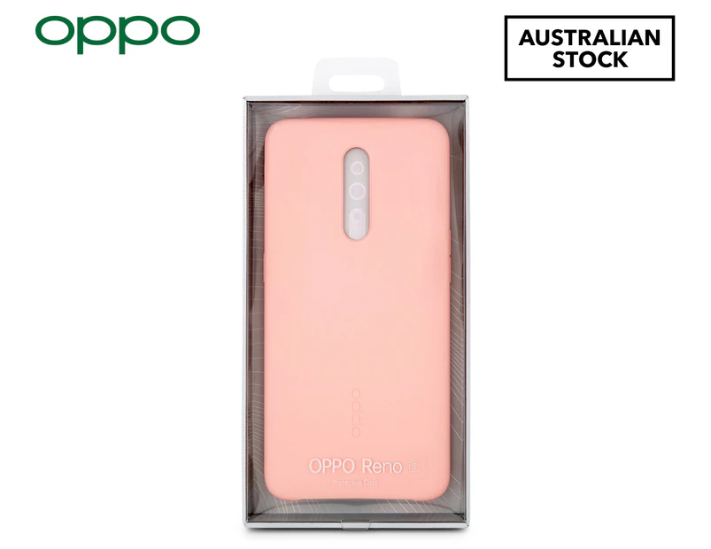 OPPO Liquid Silicone Protective Case for Reno Z - Pink