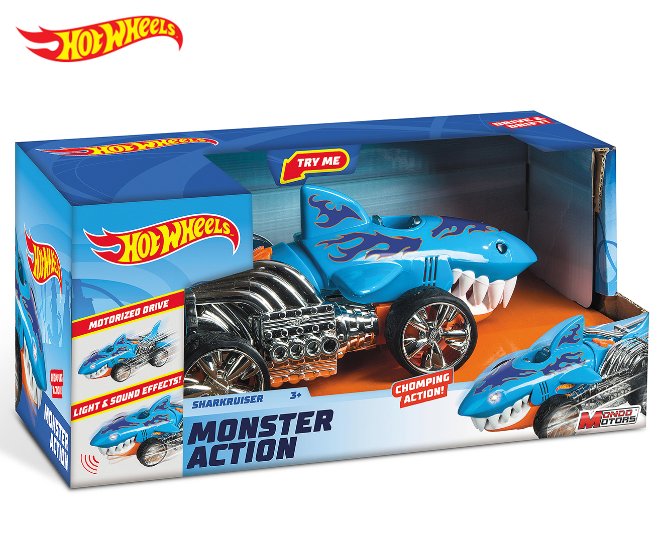 Hot wheels extreme action shark sale cruiser