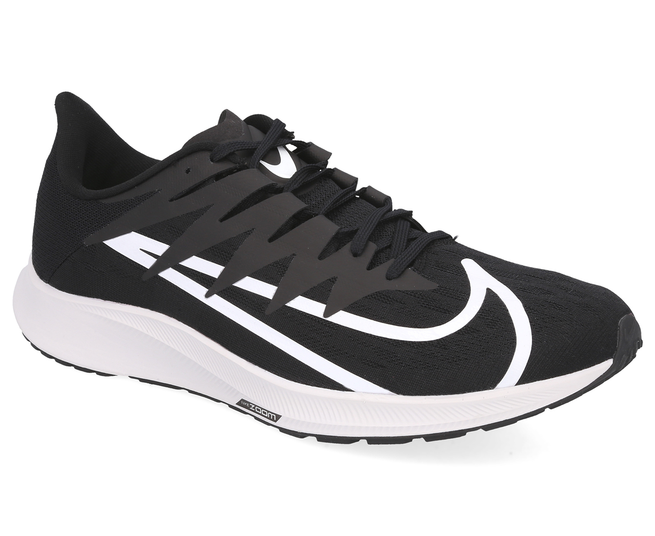 Nike Men's Zoom Rival Fly Running Shoes - Black/White-Vast Grey | Catch ...