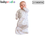 Baby Studio 3-9M Cotton Swaddlebag - Clouds