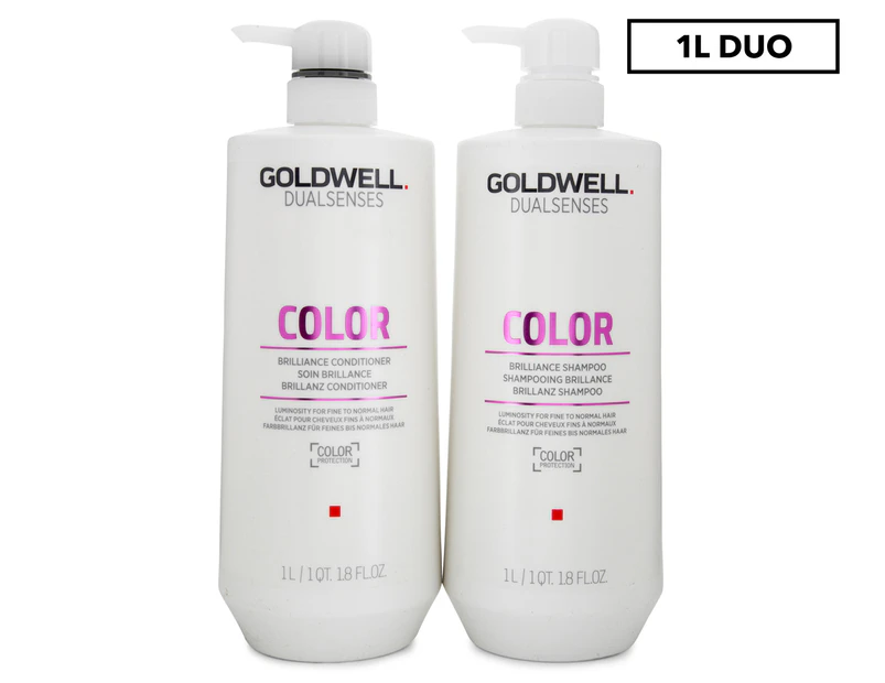 Goldwell Dualsenses Colour Brilliance Shampoo & Conditioner Twin Pack 1L