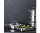 Scanpan 32cm Stainless Steel Impact Chef's Pan w/ Lid
