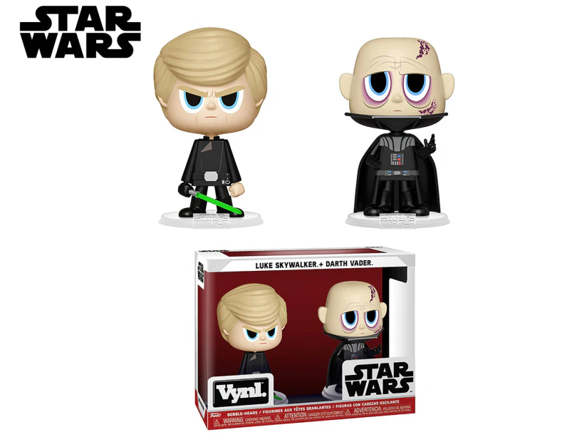 Funko Star Wars Luke Skywalker & Darth Vader 2-Pack Vinyl Figurine