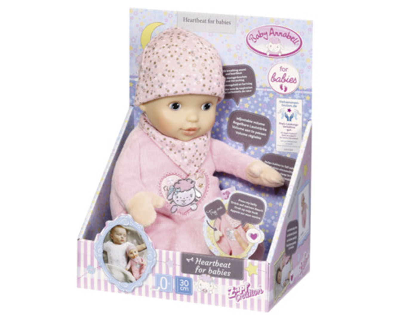 Baby on sale annabell heartbeat