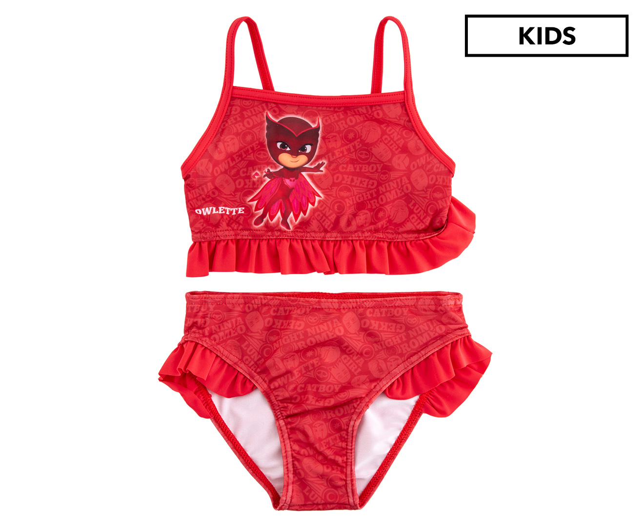 PJ Masks Toddler Bikinis Red Catch .nz