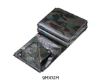 Instahut 9x12m Tarp Camping Tarps Poly Tarpaulin Heavy Duty Cover 137gsm Camo