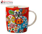 Maxwell & Williams 370mL Love Hearts Mug - Happy Moo Day