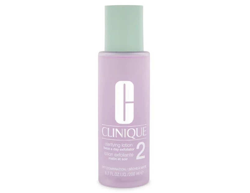 Clinique Clarifying Lotion 2 For Dry to Combination Skin 200mL