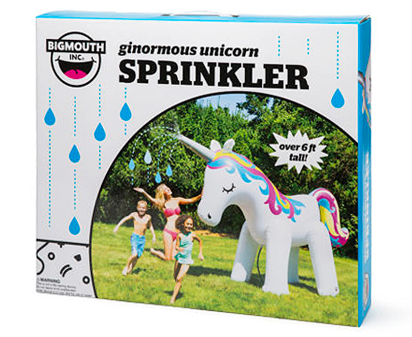 Ginormous 182cm Unicorn Yard Sprinkler