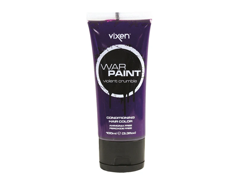 Vixen War Paint Semi Permanent Hair Dye Violent Crumble 100ml