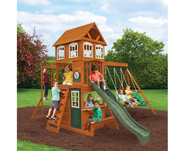 KidKraft Cranbrook Wooden Swing Playset