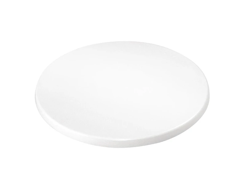 Bolero Round 600mm Table Top (White) - White