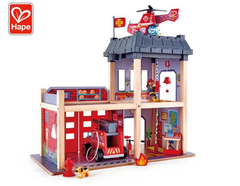 Hape Fire Station Toy