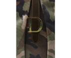 Christian Dior Camouflage Saddle Bowler Bag - Designer - Pre-Loved