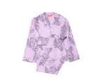 Minijammies 5485 Laura Pink Mix Leopard Print Cotton Pyjama Set
