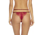 Confidante Forever Young Red Lace Thong