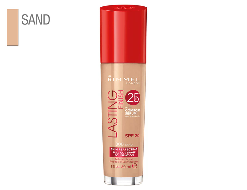 Rimmel Lasting Finish 25 Hour Foundation 30mL - Sand