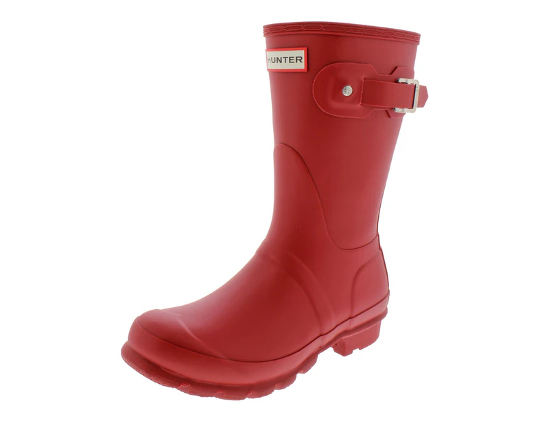 Hunter Women's Boots Original Short - Color: Military Red