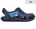 Crocs Boy's Swiftwater Wave Shoes - Navy
