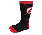 Flash Red & Black Armor Crew Socks