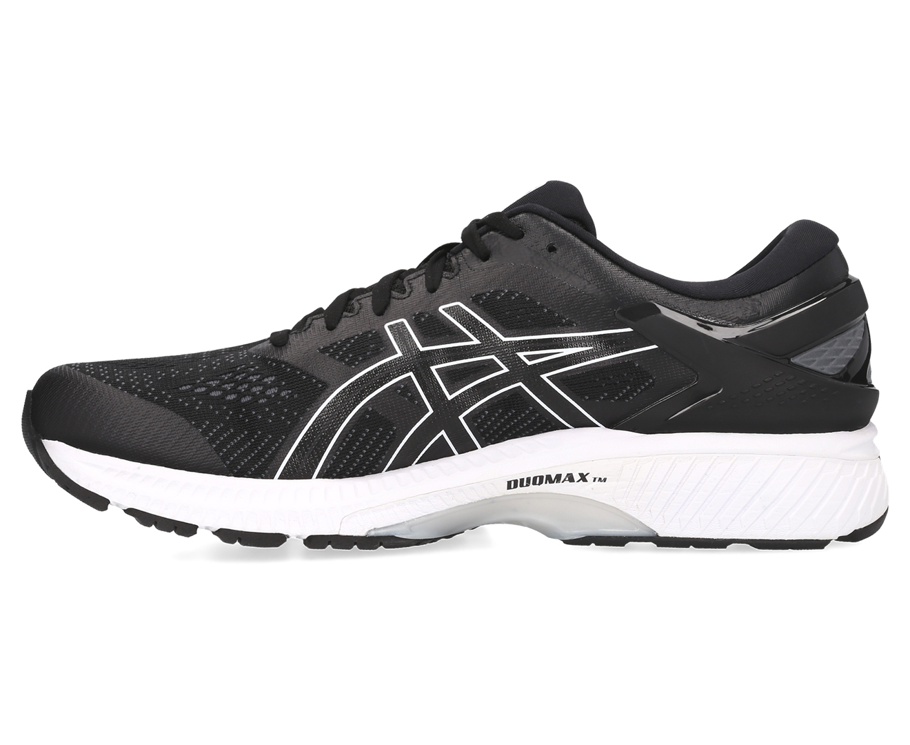 ASICS Men's GEL-Kayano 26 Running Shoes - Black/White | Catch.co.nz