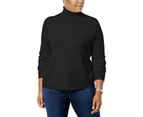 Karen Scott Womens Plus Luxsoft Turtleneck Pullover Sweater