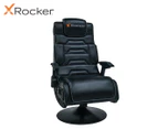 X Rocker Pro 4.1 Pedestal Gaming Chair - Charcoal Black