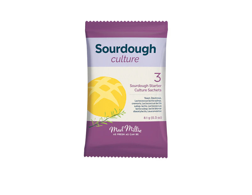 Mad Millie Sourdough Yeast/Culture 8.1g x 3