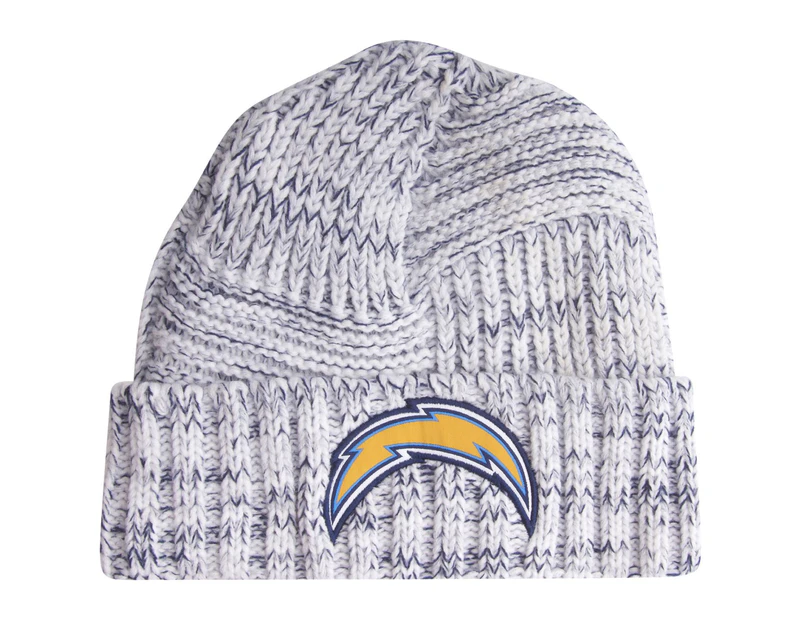 New Era Sideline Women Knit Beanie - Los Angeles Chargers - White