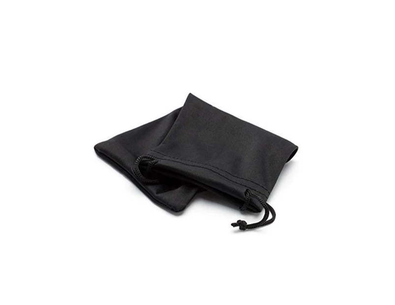 Pack of 5 Soft Black Case Pouch Protector For Sunglass Or Jewellery
