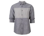Dexter Long Sleeve Panelled Shirt