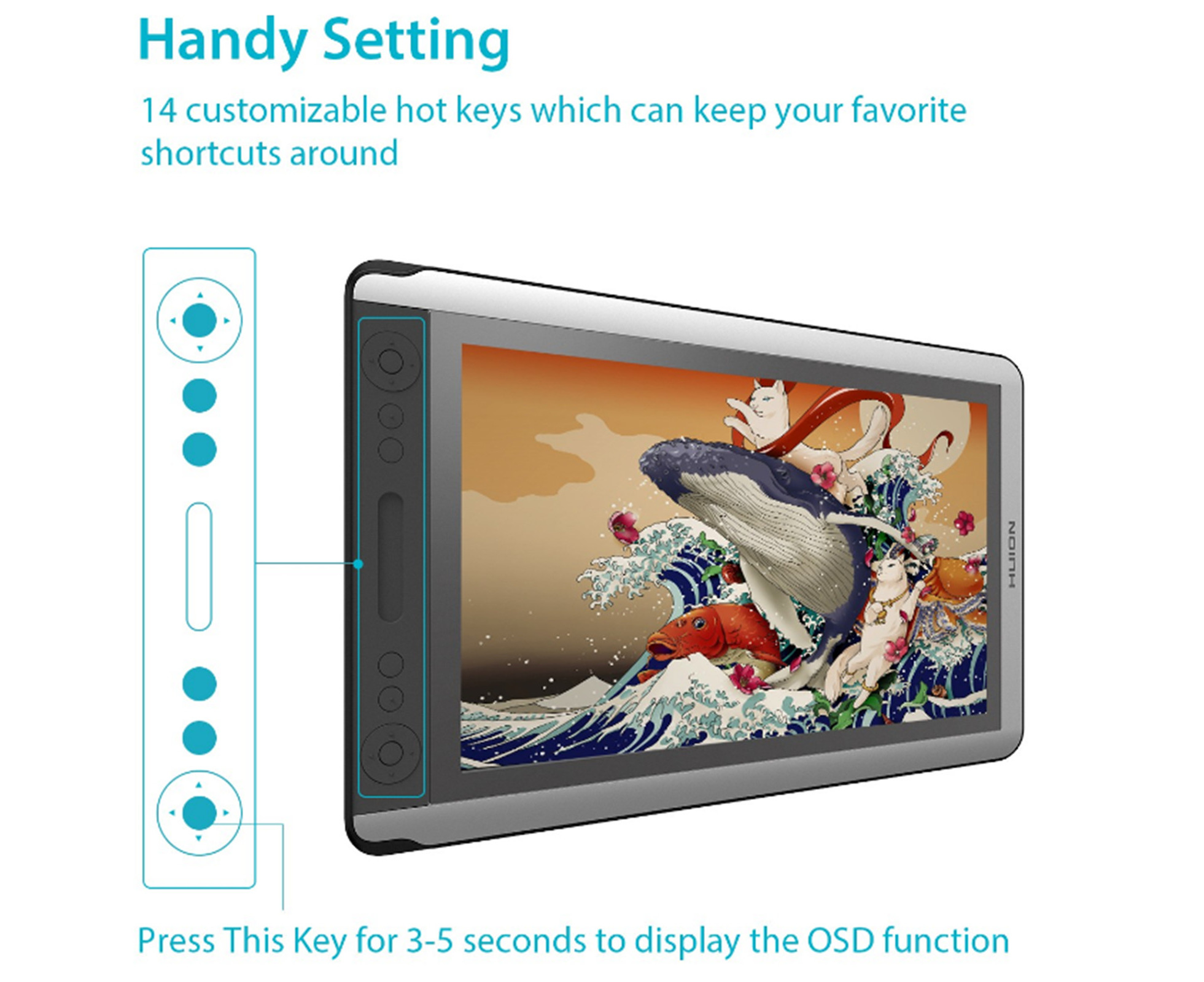 Huion Kamvas Pro 16 Display tablet GT156 | Catch.com.au