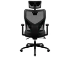 Thunder X YAMA1 Ergonomic Mesh Office / Gaming Chair - Black/Cyan