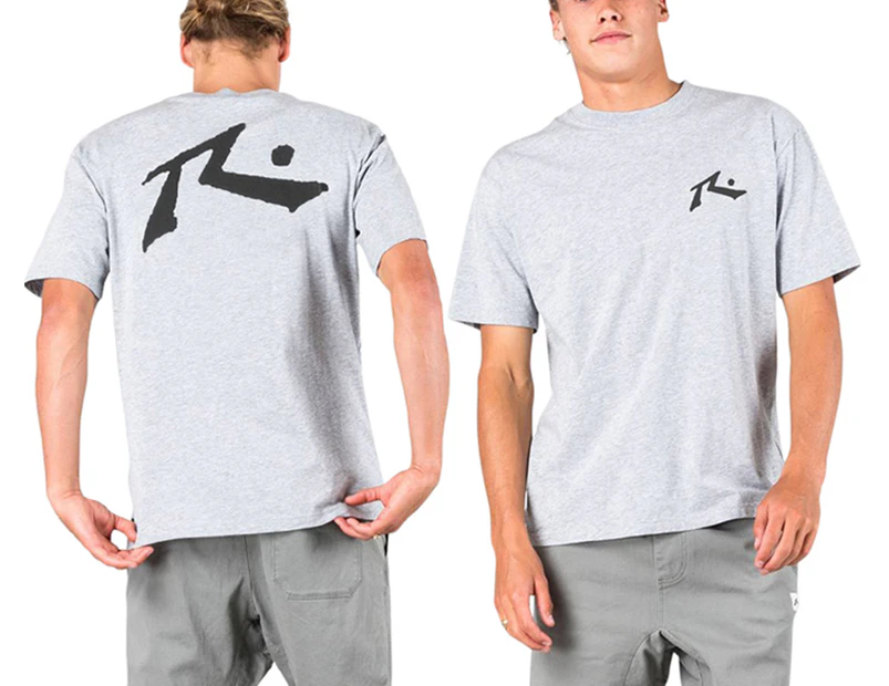 Rusty Men's Competition Tee / T-Shirt / Tshirt - Grey Marle