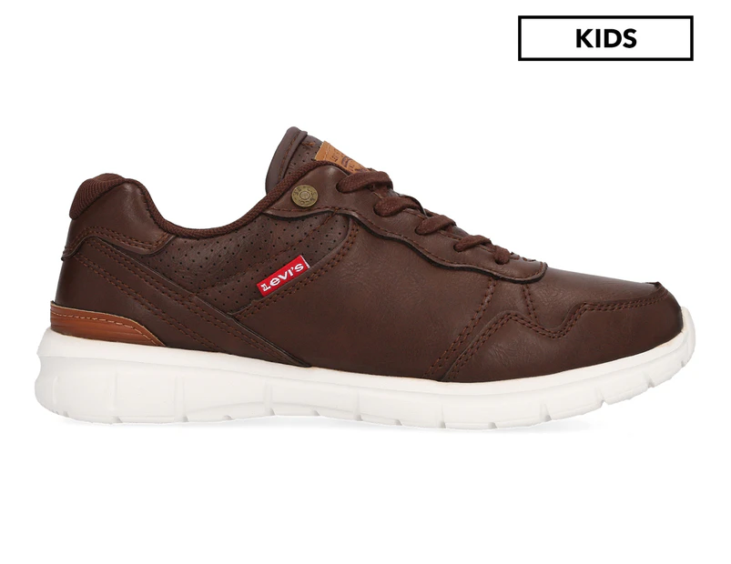 Levi's Boys' Grade-School Colby Burnish Shoes - Brown