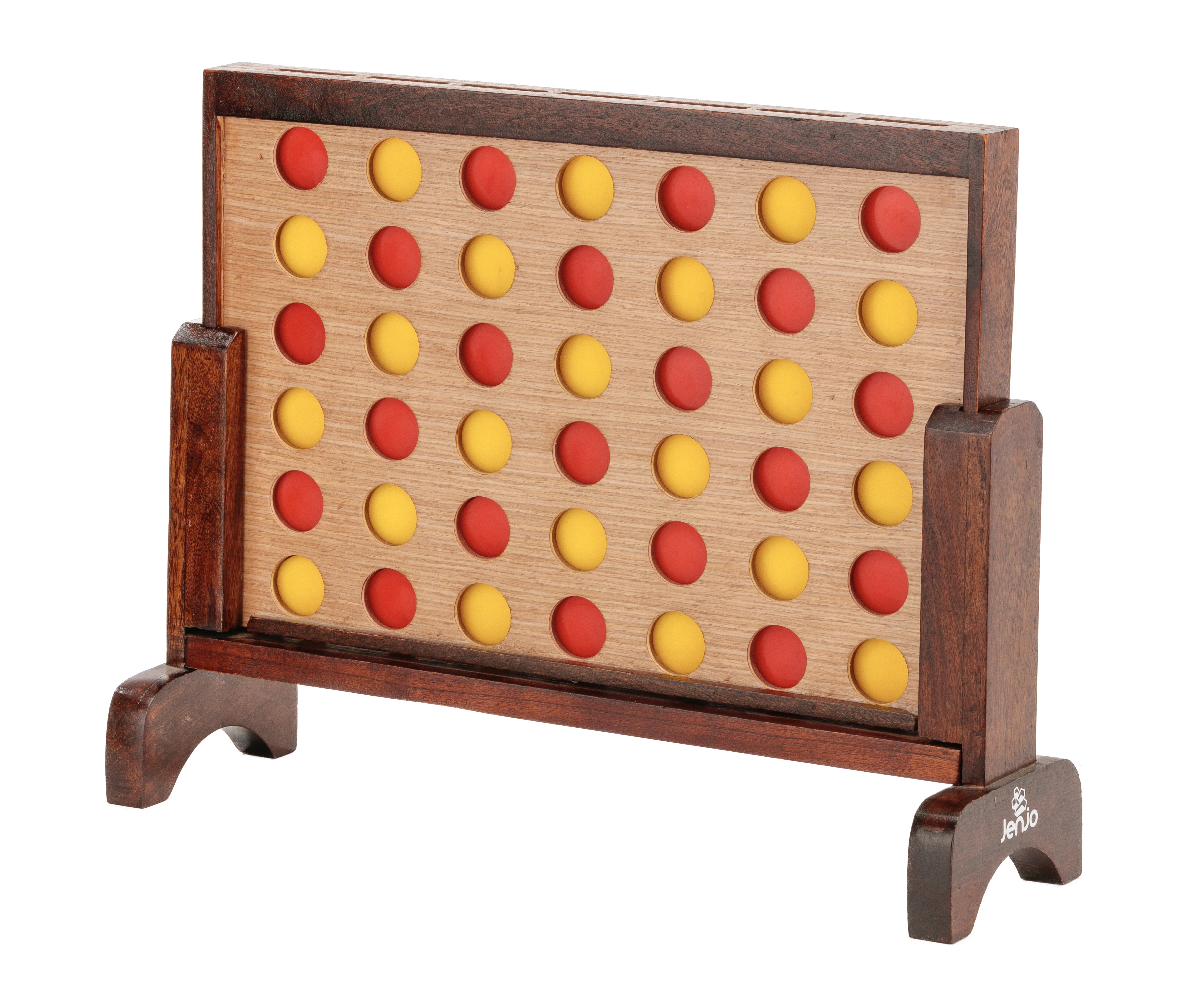 Mini Wooden Connect Four In A Row Game Set 52 X 16cm | Catch.com.au