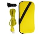 3rd Earth Nintendo Switch Lite Travel Kit w/ Car Charger - Yellow 2