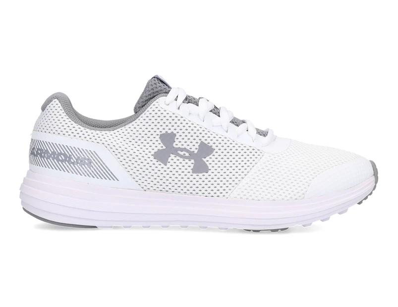 Under Armour Women's Surge Running Shoes - White/Steel