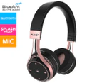 BlueAnt Pump Soul On-Ear Wireless Headphones - Black/Rose Gold