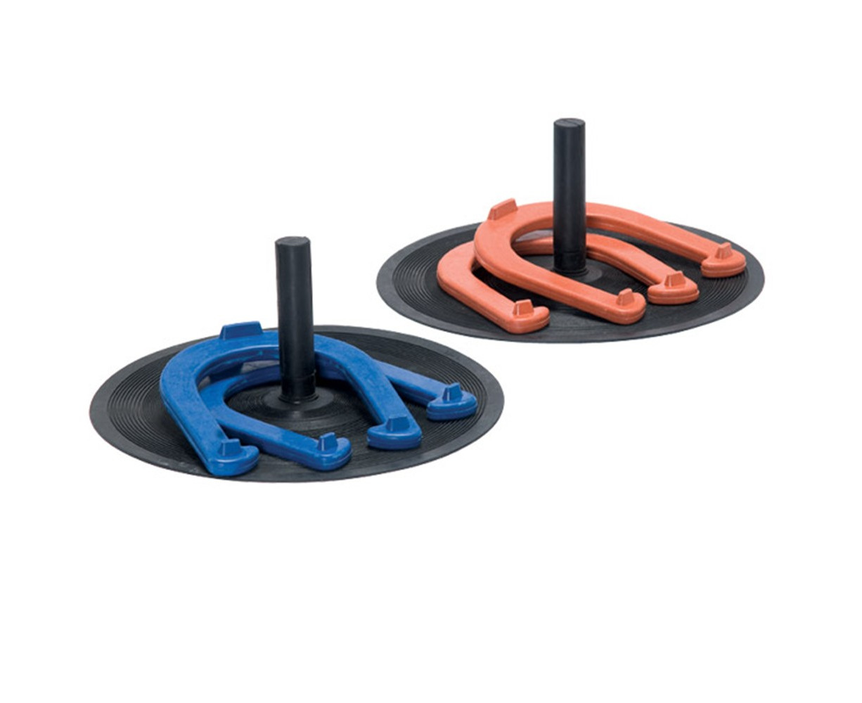 GSE Games & Sports Expert Indoor and Outdoor Rubber Horseshoe Game Set